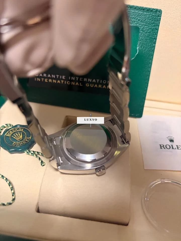 Rolex Oyster Perpetual 36 Rolex OP 36 Tiffany Dial. New / Unworn / Full set 2025 - Thumbnail 13