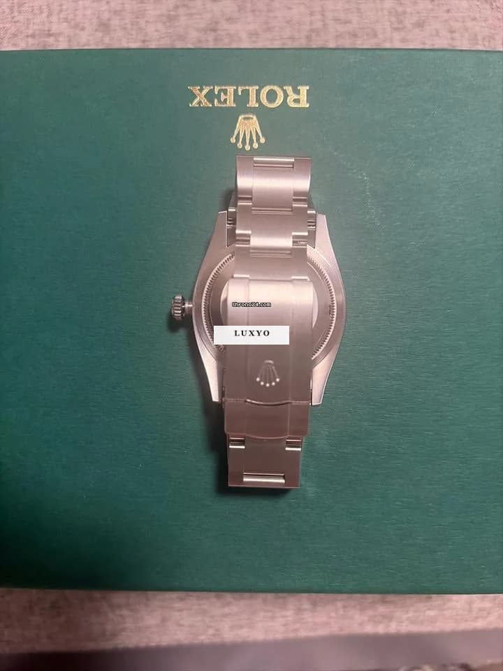 Rolex Oyster Perpetual 36 Rolex OP 36 Tiffany Dial. New / Unworn / Full set 2025 - Thumbnail 15