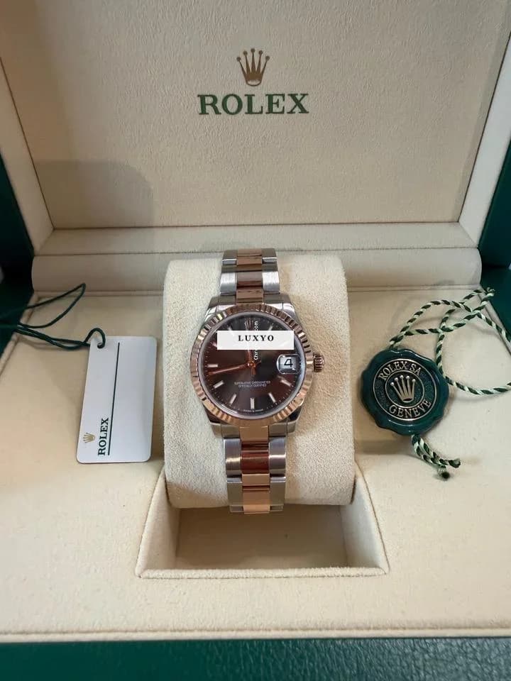 Rolex 278271 Datejust 31 - Grew Dial Oyster - 10/2020 LC 100 Like new Full Set - Image 1