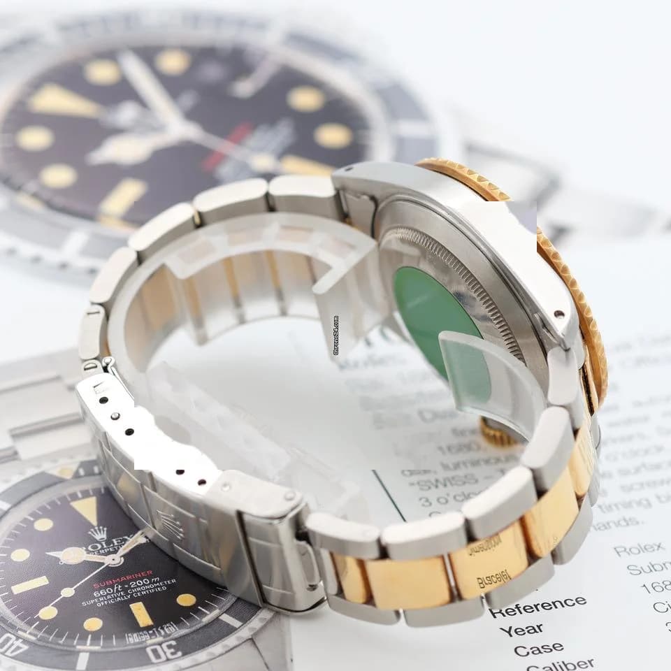 Rolex Submariner Date ref. 16613LN Steel/Gold - Full Set - Thumbnail 6