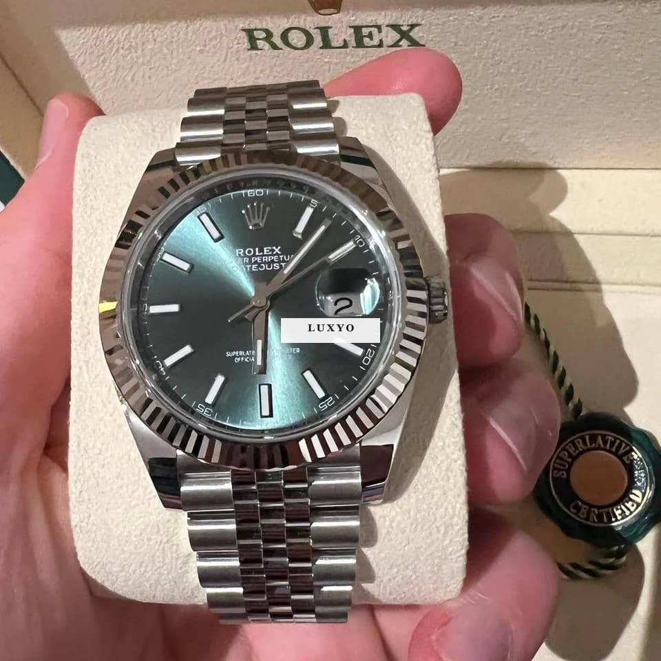 Rolex Datejust 41 Ungetragen, Echtheitsprüfung zu Kosten des Verkäufers - Thumbnail 3