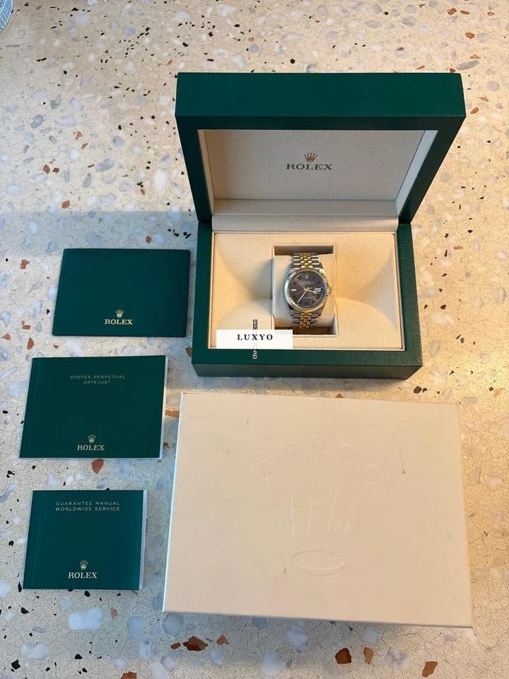 Rolex Datejust 36 Rolex Datejust 36 Ref. 126233 – LC100 Deutschland – Jubilee - Thumbnail 5