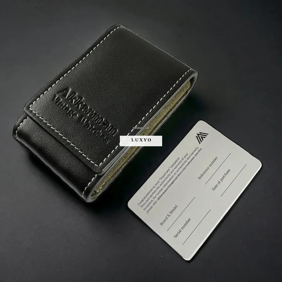 Omega Vintage Omega De Ville Prestige Black dial Manual Wind 125.0050 - 34,5mm - 1993 - Thumbnail 8