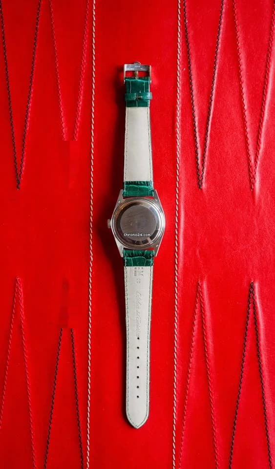 Rolex Day-Date 36 1803 No lume Pie Pan 18K White Gold - Thumbnail 6