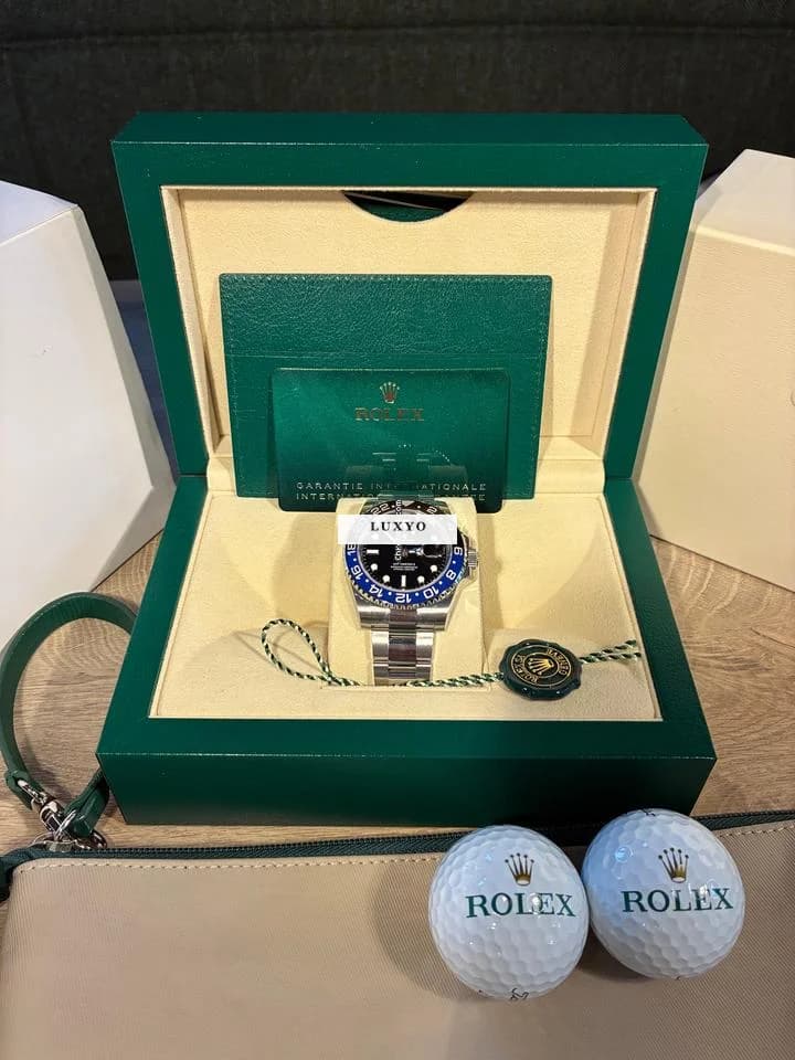 Rolex GMT-Master II "Batman" Full Set mit Verpackung und Travelbag - Thumbnail 3