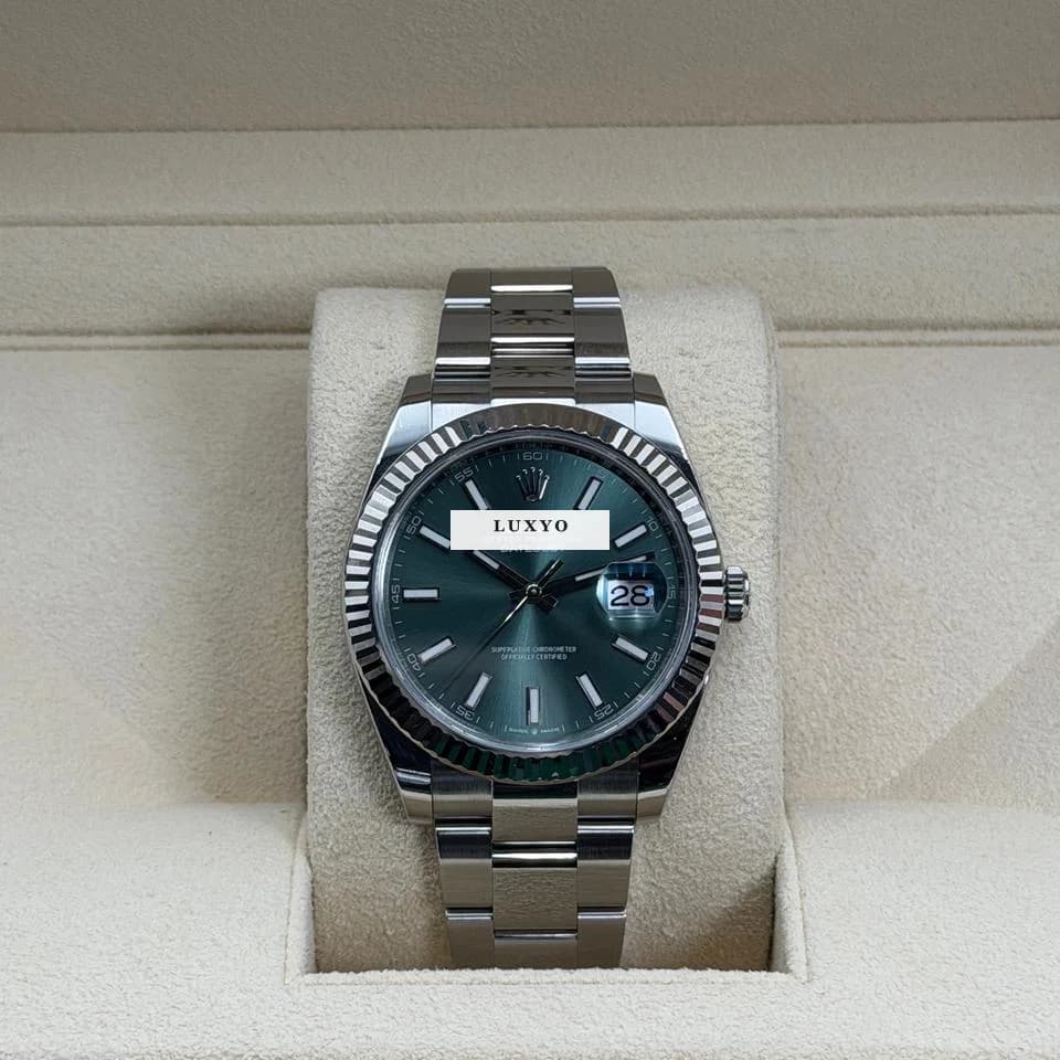 Rolex Datejust 41 JUL. 2024/FULL SET/GOOD CONDITION - Thumbnail 10