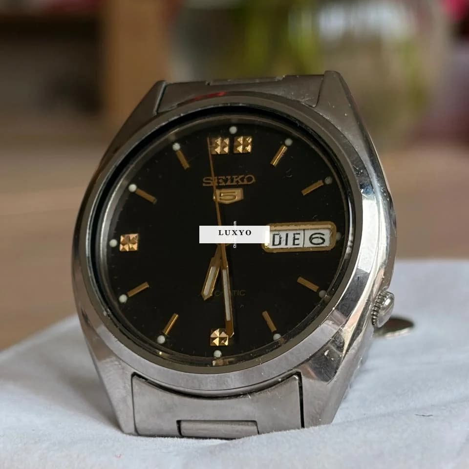 Seiko 5 Ref. Seiko 5 Black Luxary Vintage - Image 1