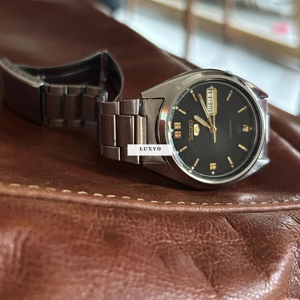 Seiko 5 Ref. Seiko 5 Black Luxary Vintage - Thumbnail 3