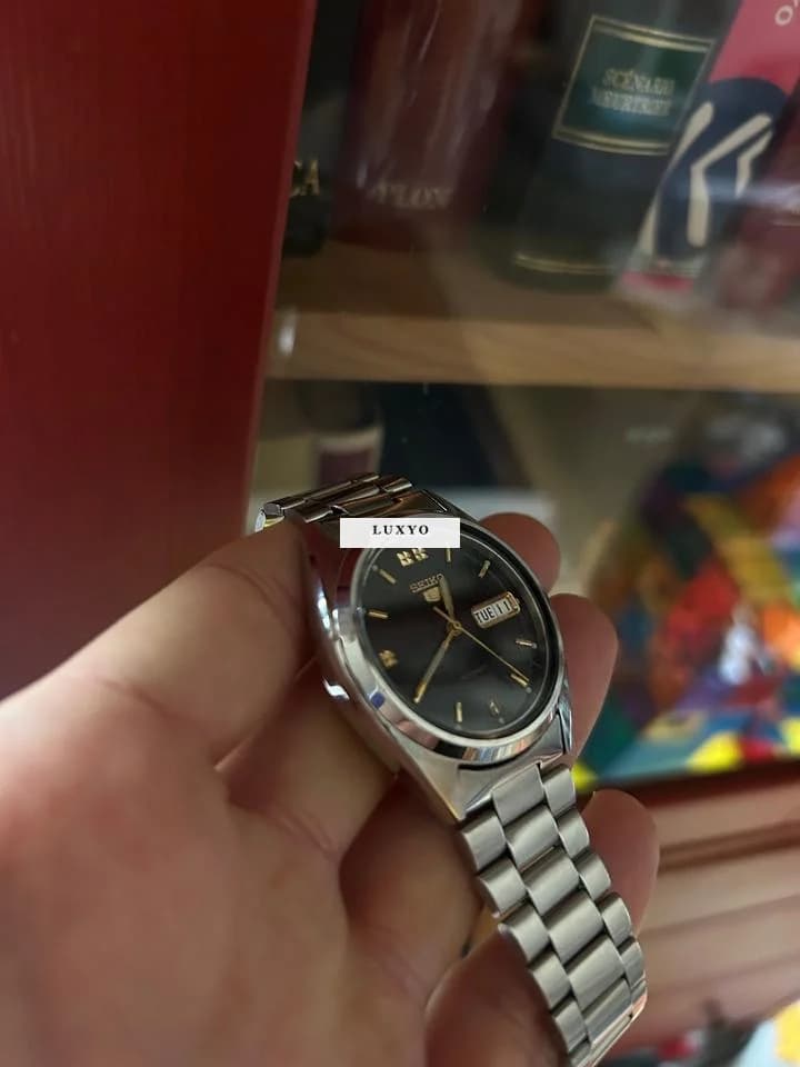 Seiko 5 Ref. Seiko 5 Black Luxary Vintage - Thumbnail 4