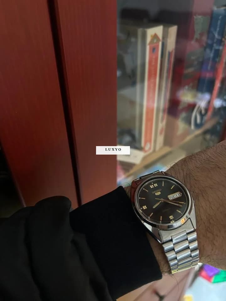 Seiko 5 Ref. Seiko 5 Black Luxary Vintage - Thumbnail 5