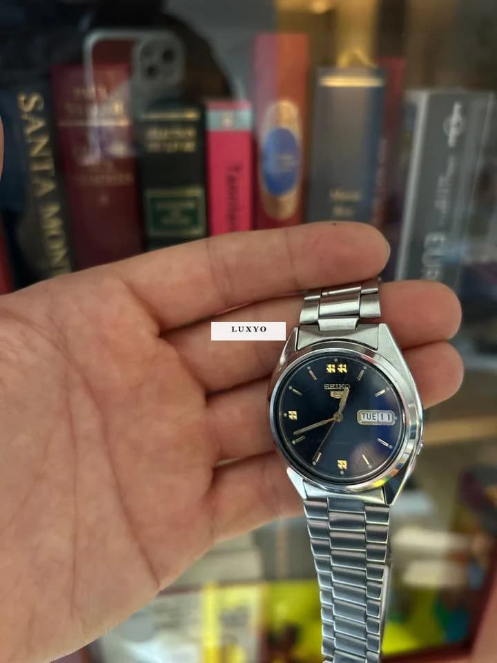 Seiko 5 Ref. Seiko 5 Black Luxary Vintage - Thumbnail 6