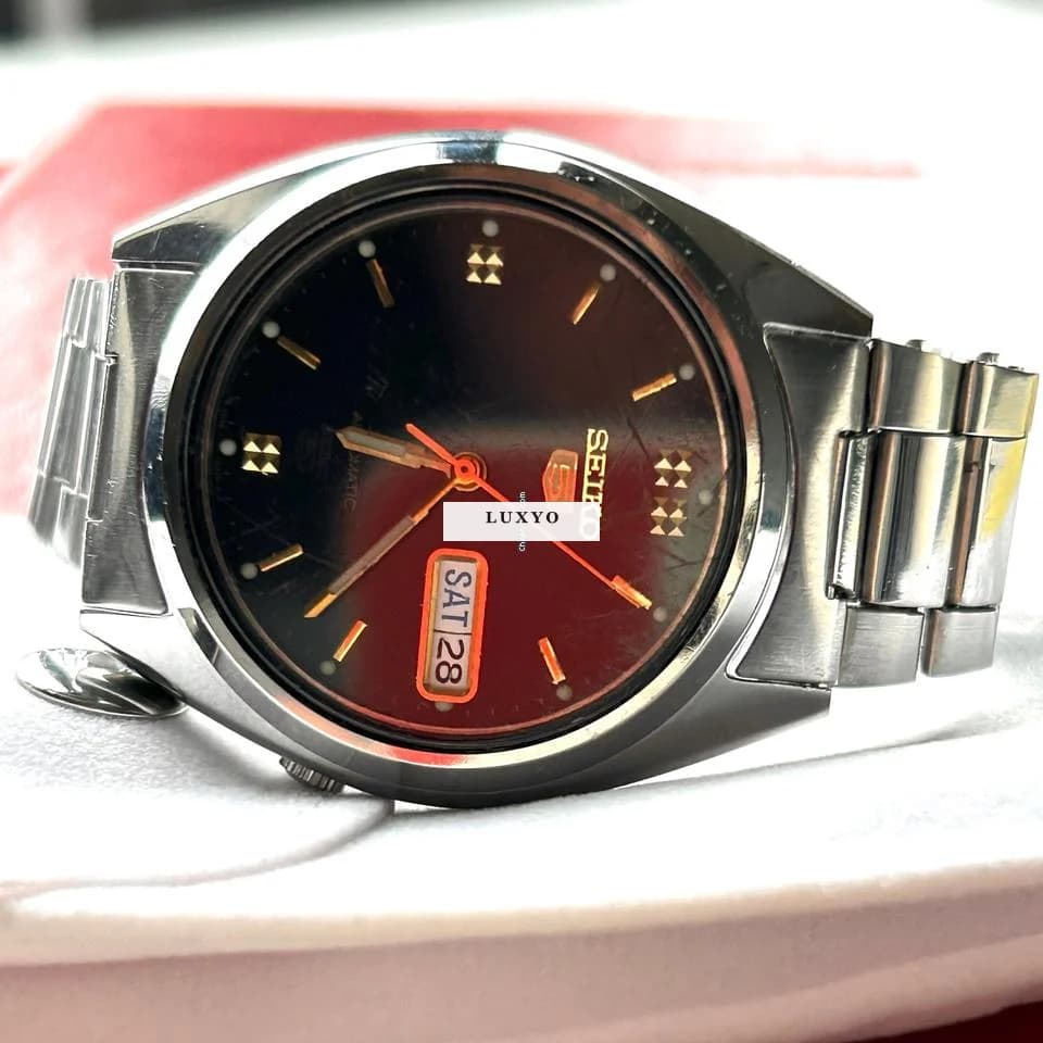 Seiko 5 Ref. Seiko 5 Black Luxary Vintage - Thumbnail 7