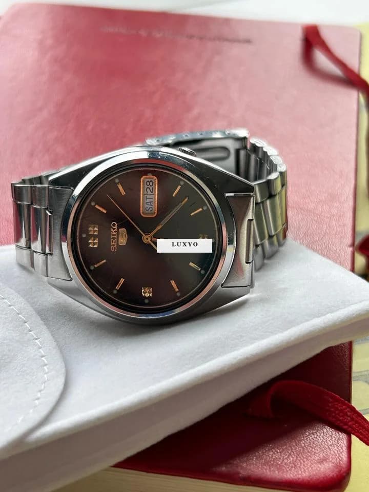 Seiko 5 Ref. Seiko 5 Black Luxary Vintage - Thumbnail 10