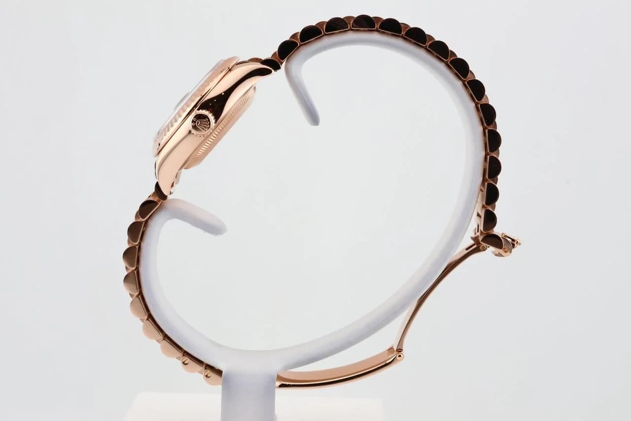 Rolex Datejust Lady 28mm - Aubergine Diamond Dial - Presidental Bracelet - 279175 2020 - Thumbnail 4