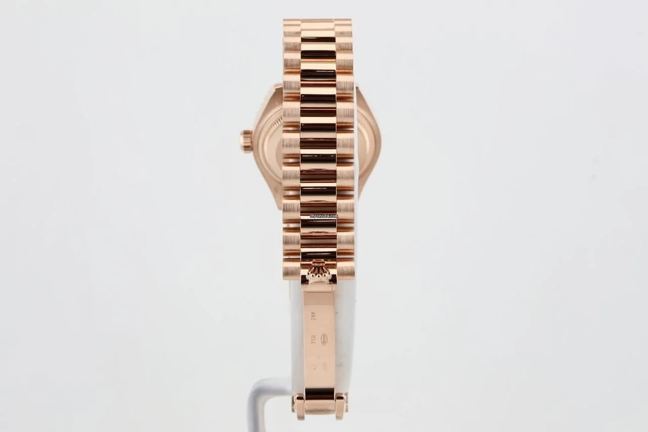 Rolex Datejust Lady 28mm - Aubergine Diamond Dial - Presidental Bracelet - 279175 2020 - Thumbnail 6