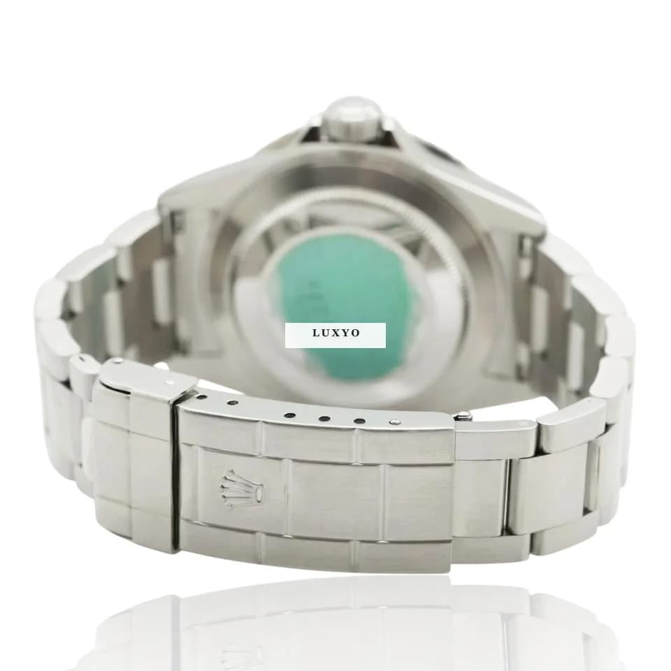 Rolex Submariner "Kermit" Green Bezel Black Dial Oyster Bracelet 16610LV - Thumbnail 4