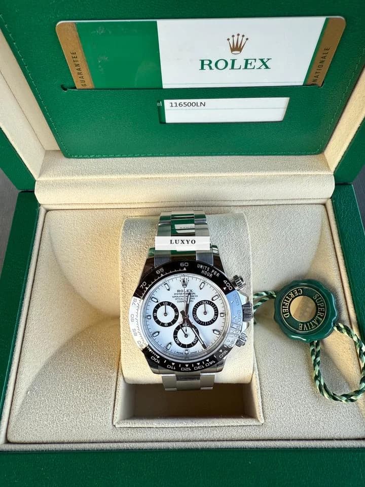 Rolex Daytona Rolex Daytona Panda 116500LN 2018 Full Set-Unworn/Like New) - Thumbnail 7