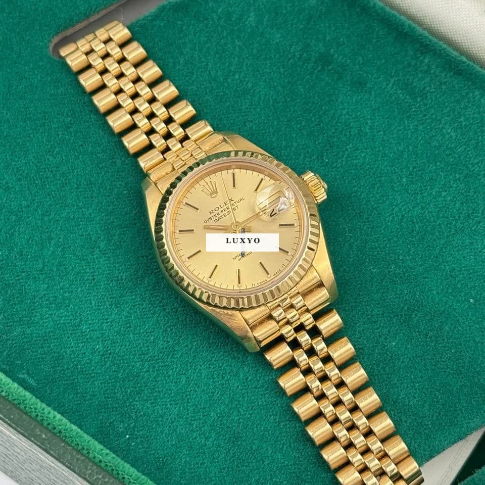 Rolex Lady-Datejust 26mm | 18K-Gelbgold | LC100 - Image 1
