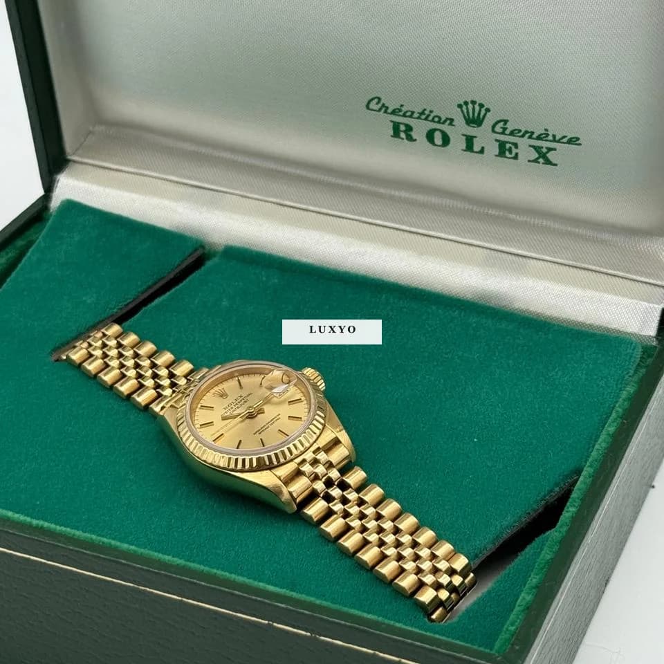 Rolex Lady-Datejust 26mm | 18K-Gelbgold | LC100 - Thumbnail 2