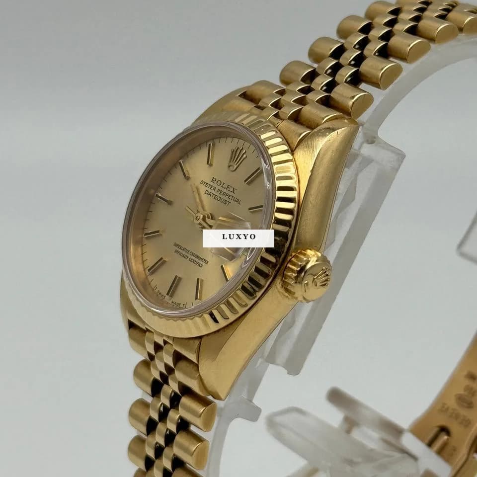 Rolex Lady-Datejust 26mm | 18K-Gelbgold | LC100 - Thumbnail 6