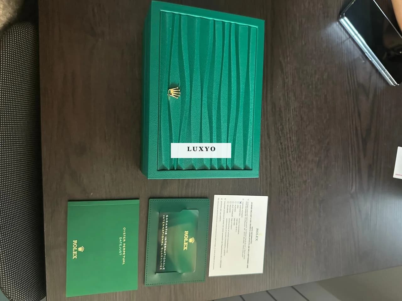 Rolex Datejust 31 Rolex Datejust 31 Green Dial 2025 Full Set – Like New - Thumbnail 4