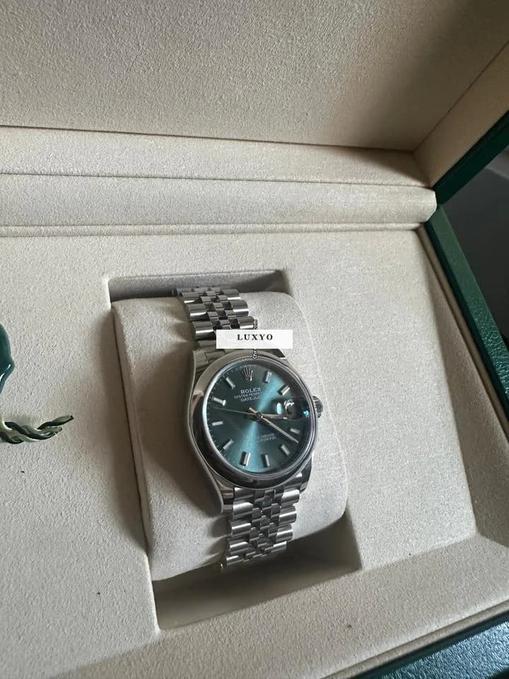 Rolex Datejust 31 Rolex Datejust 31 Green Dial 2025 Full Set – Like New - Thumbnail 5