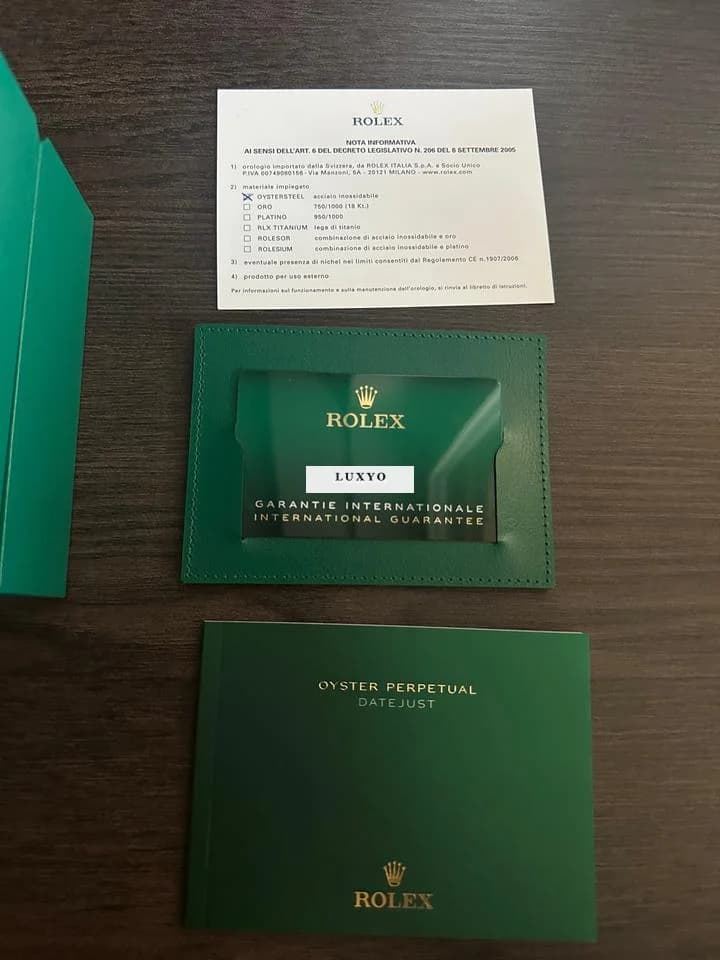 Rolex Datejust 31 Rolex Datejust 31 Green Dial 2025 Full Set – Like New - Thumbnail 9