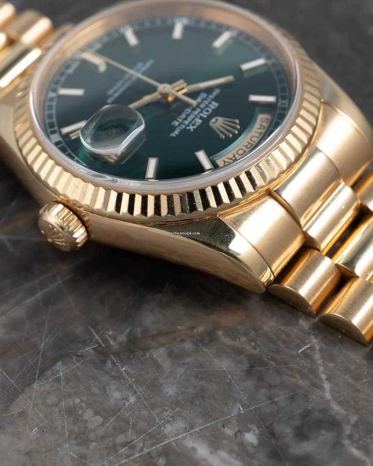 Rolex Day-Date "President" ref 118238, 2001, Full Set, Green Dial - Thumbnail 11