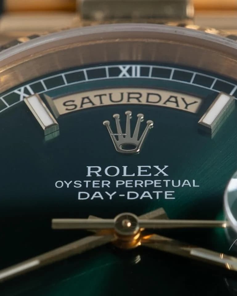 Rolex Day-Date "President" ref 118238, 2001, Full Set, Green Dial - Thumbnail 4