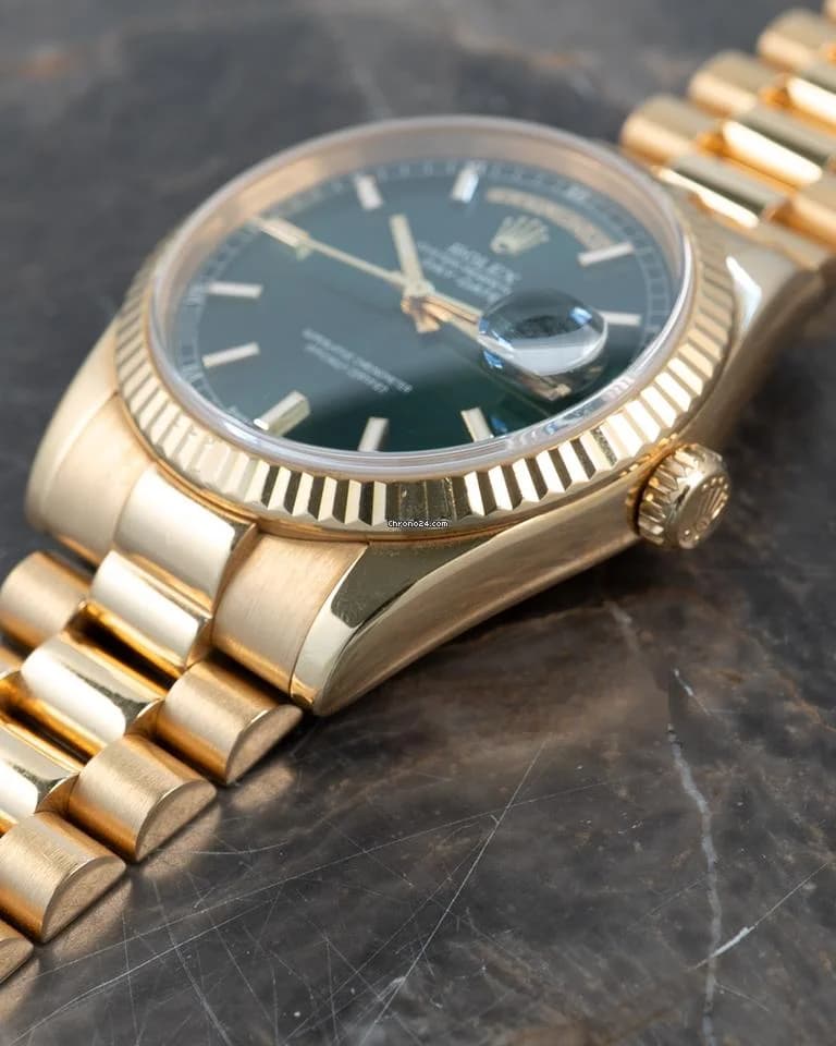 Rolex Day-Date "President" ref 118238, 2001, Full Set, Green Dial - Thumbnail 8