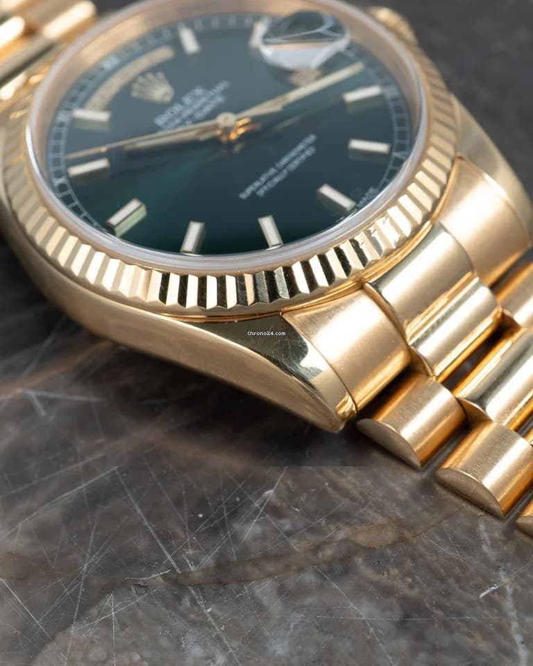 Rolex Day-Date "President" ref 118238, 2001, Full Set, Green Dial - Thumbnail 9