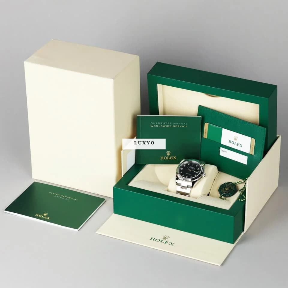 Rolex Datejust 41 Oyster Blue Diamond Dial Service 2026 - Thumbnail 8