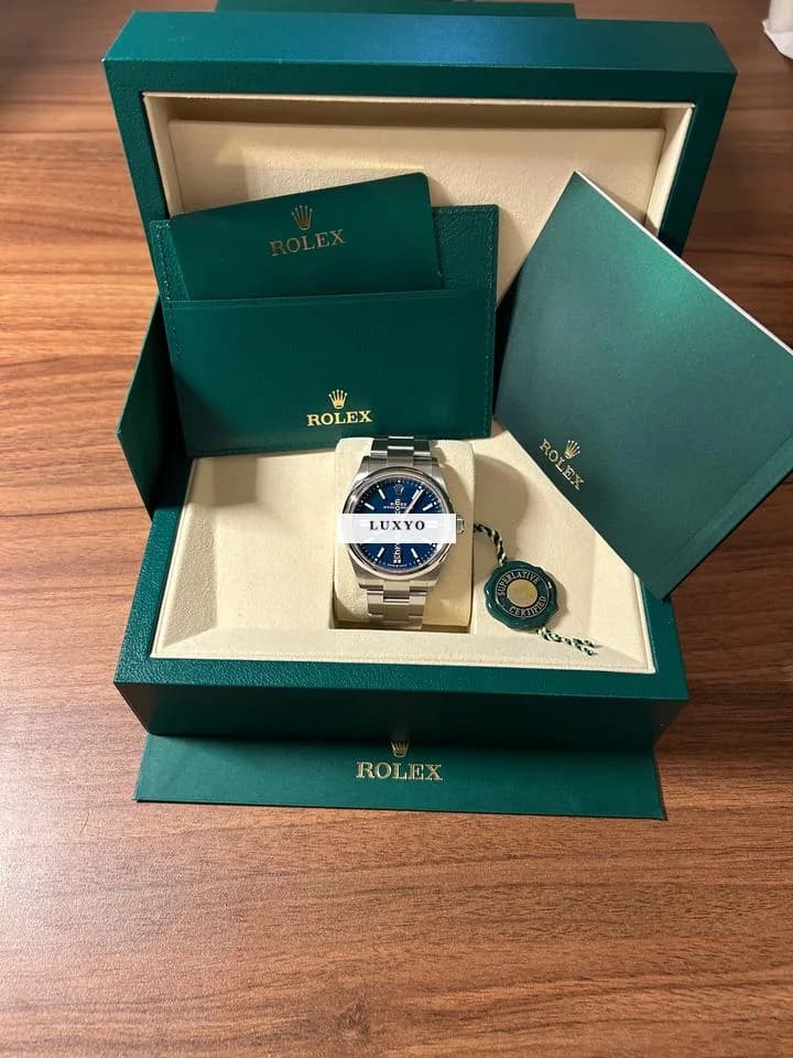 Rolex Oyster Perpetual 41 Stainless Dial (2025) New - Thumbnail 2