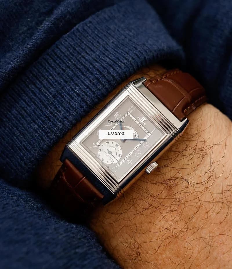 Jaeger-LeCoultre Reverso Tourbillon Platinum n2, LE x/500 270.6.48 - Thumbnail 12