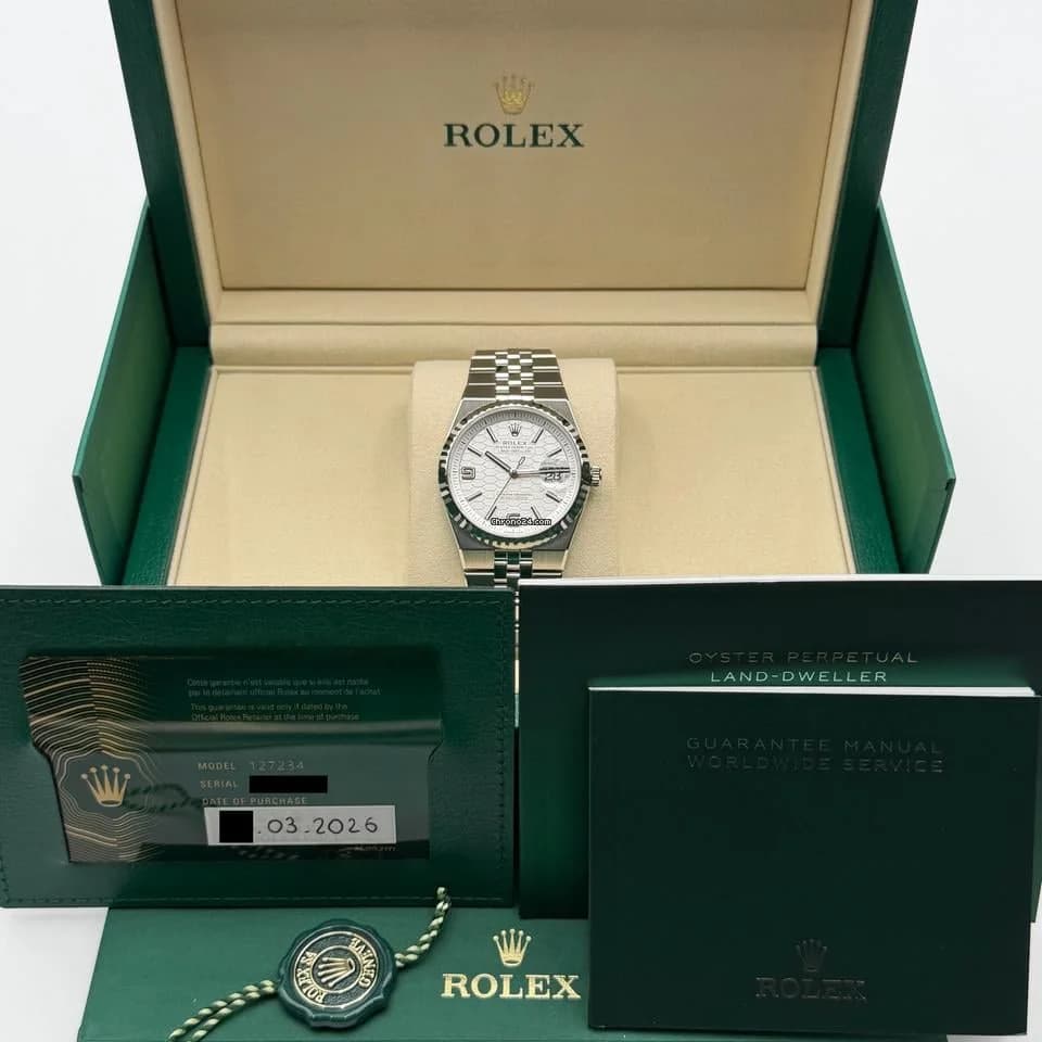 Rolex Land-Dweller 36 MAR. 2026/FULL SET/UNWORN - Thumbnail 11