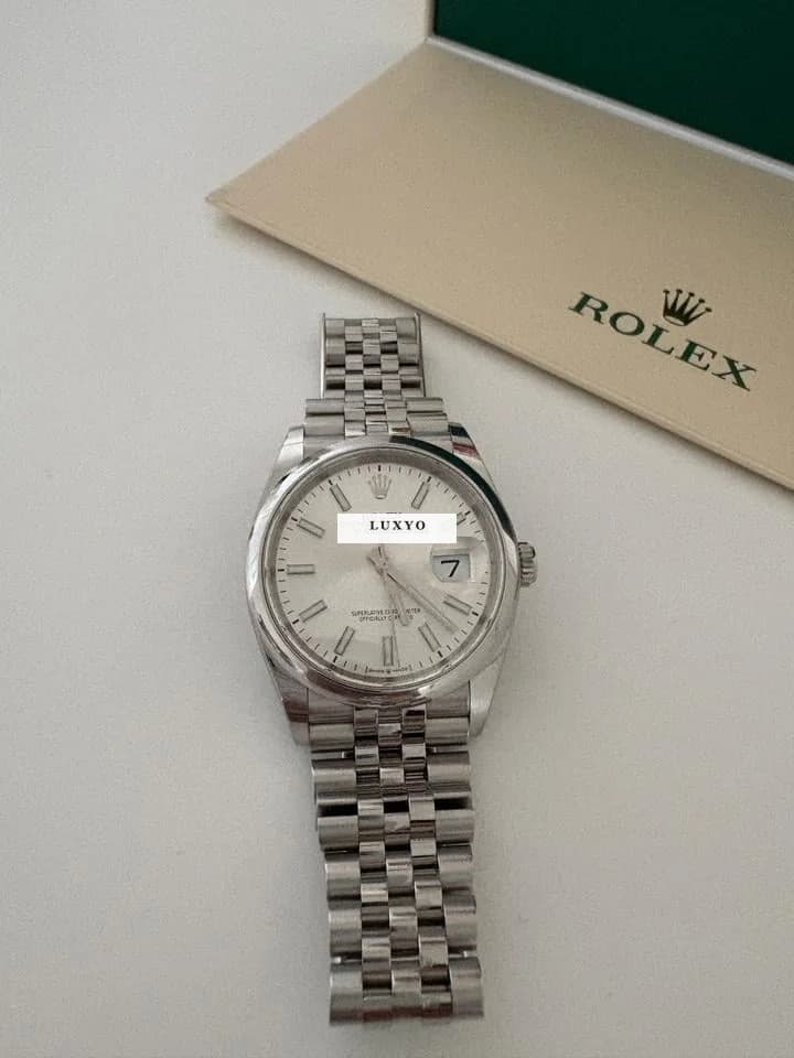 Rolex Datejust 36 Rolex Datejust 36, getragen, super Zustand, Full Set - Thumbnail 5