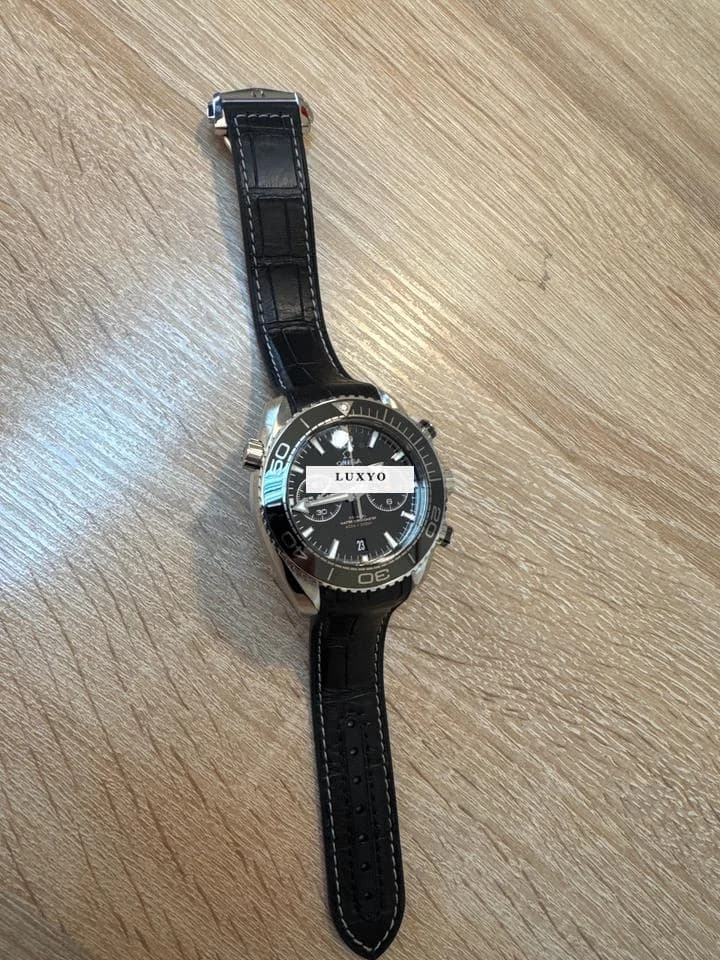 Omega Seamaster Planet Ocean Chronograph Full Set plus 2 Austauschbänder - Thumbnail 5