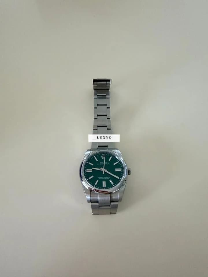 Rolex Oyster Perpetual 41 full set cutie ,card - Thumbnail 12