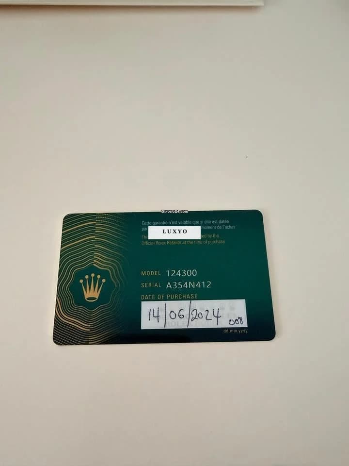 Rolex Oyster Perpetual 41 full set cutie ,card - Thumbnail 4