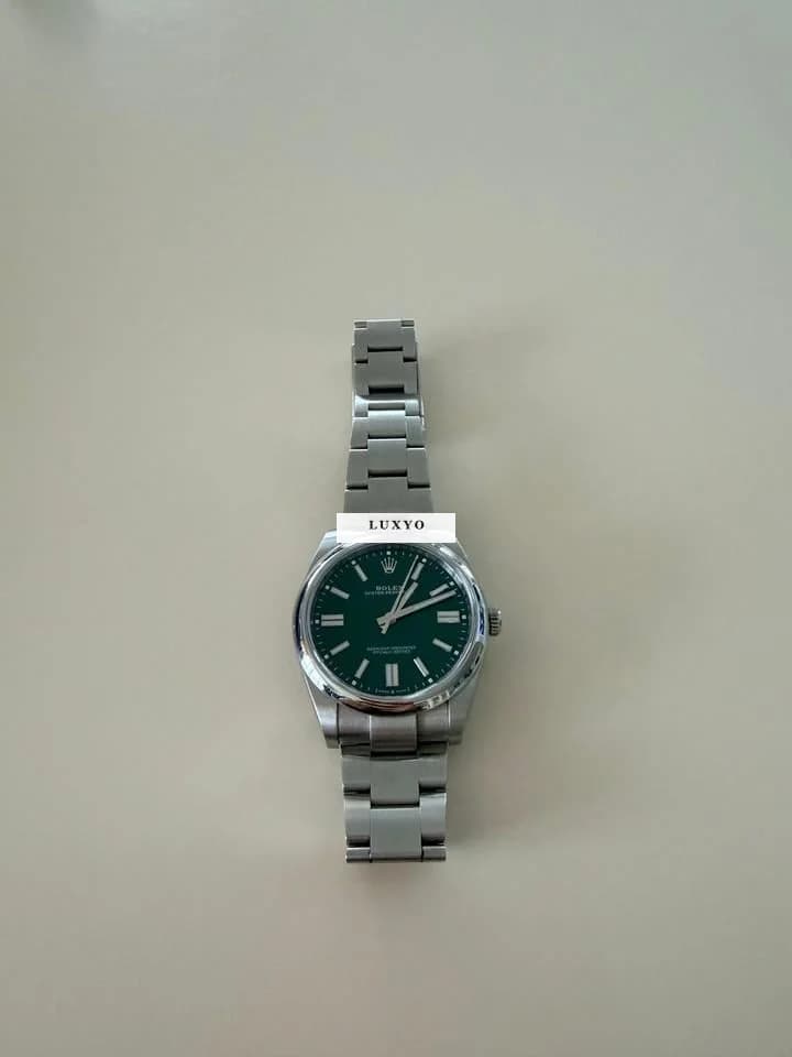 Rolex Oyster Perpetual 41 full set cutie ,card - Thumbnail 10