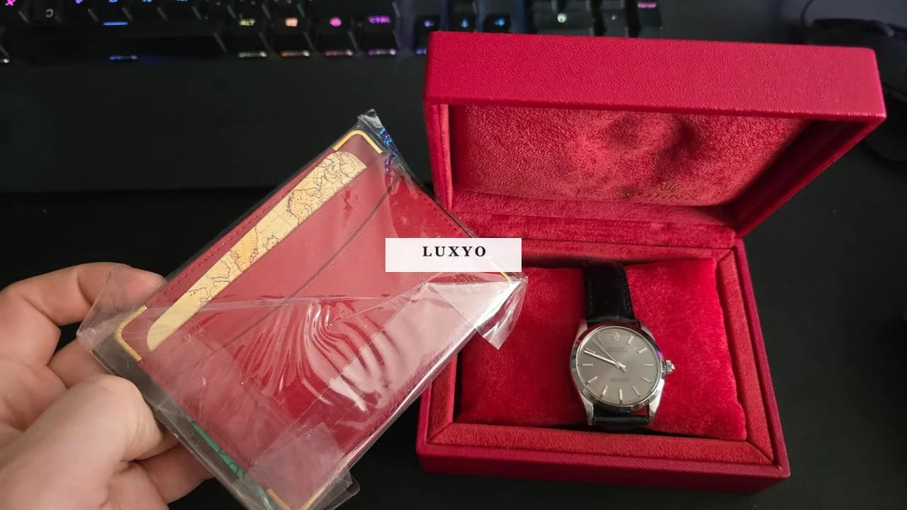 Rolex Oyster Perpetual 34 Rolex Oyster Perpetual Vintage Tropical Dial - Thumbnail 4