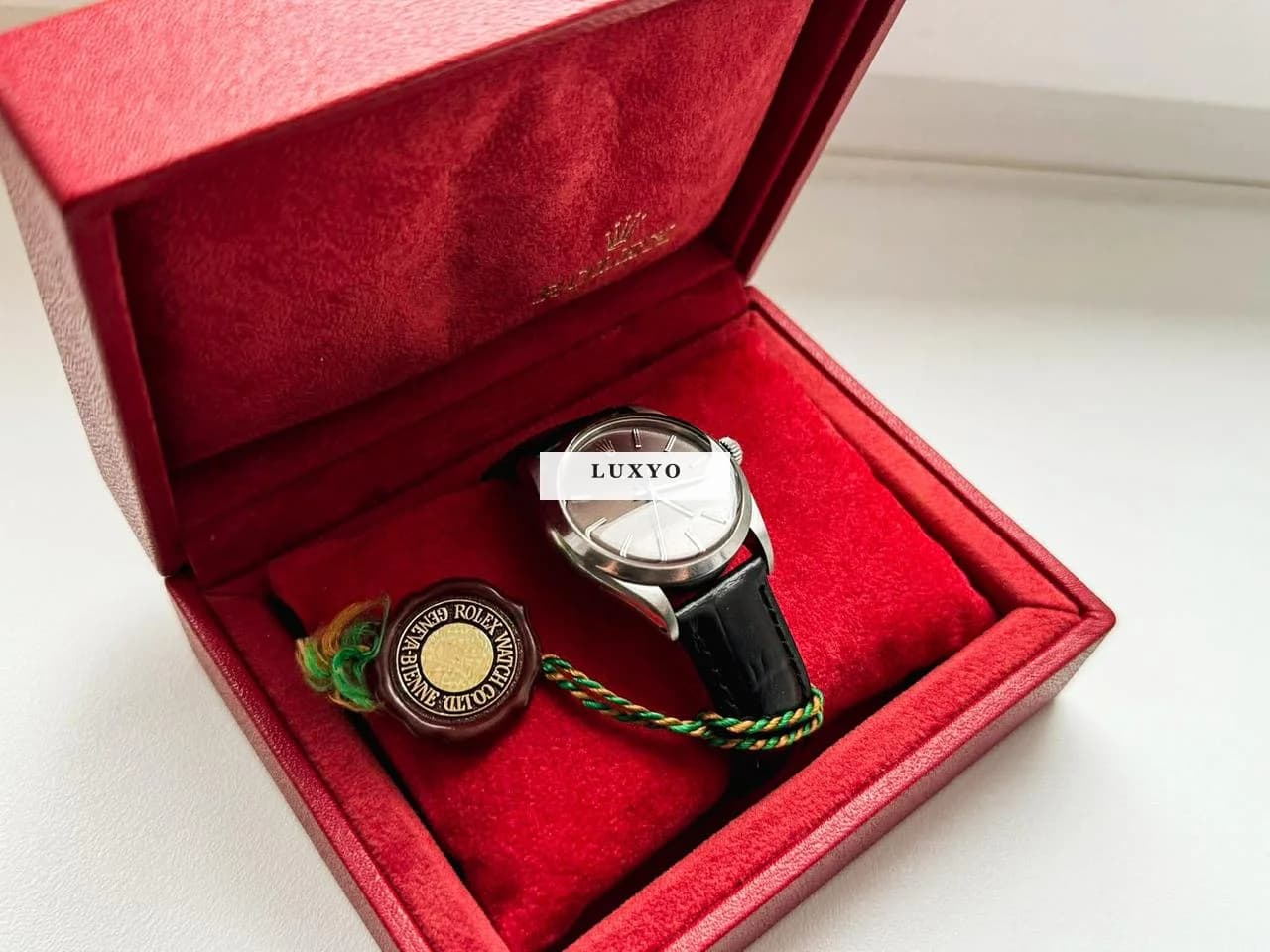 Rolex Oyster Perpetual 34 Rolex Oyster Perpetual Vintage Tropical Dial - Thumbnail 5