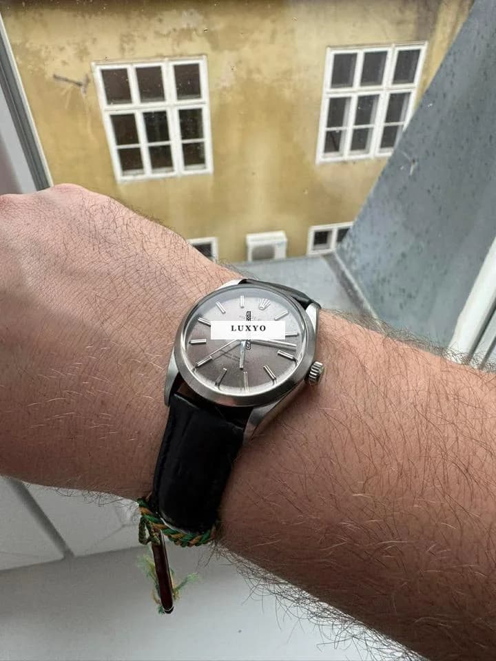 Rolex Oyster Perpetual 34 Rolex Oyster Perpetual Vintage Tropical Dial - Thumbnail 6