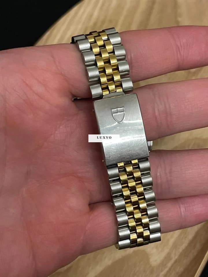 Tudor Prince Date Day 76213 Linen Champagne Dial with Diamonds - Thumbnail 3