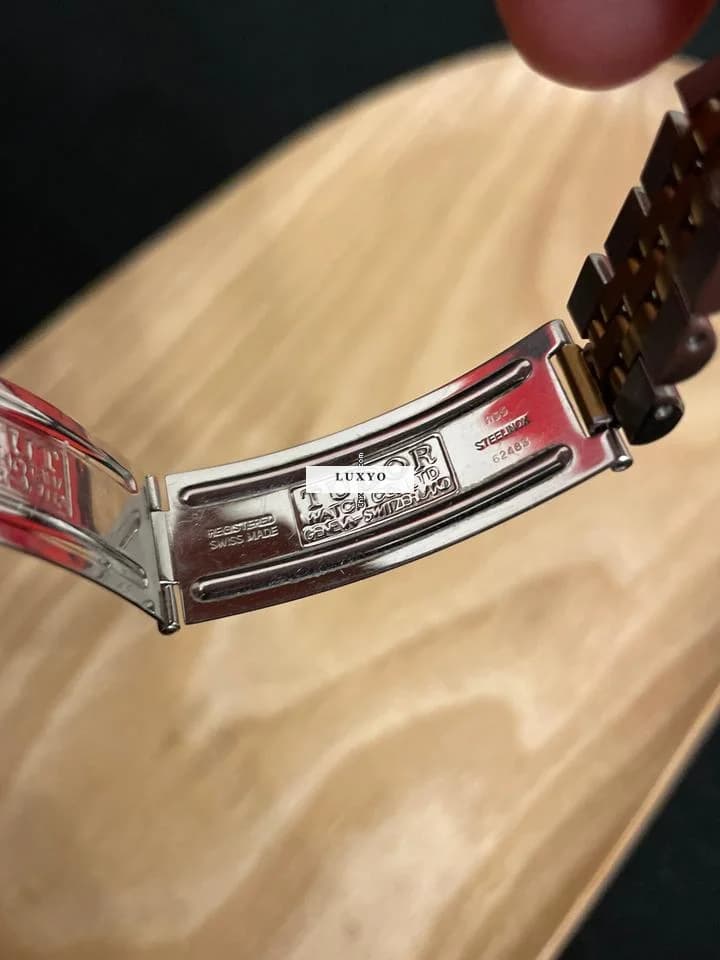 Tudor Prince Date Day 76213 Linen Champagne Dial with Diamonds - Thumbnail 6