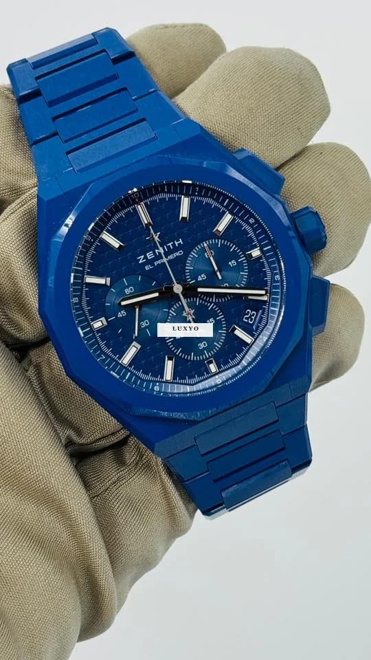 Zenith Skyline Chronograph 160th Anniversary Edition Defy with card & box - Thumbnail 2