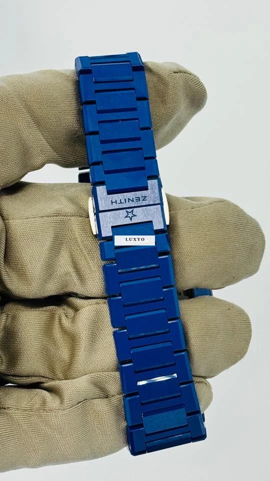 Zenith Skyline Chronograph 160th Anniversary Edition Defy with card & box - Thumbnail 13