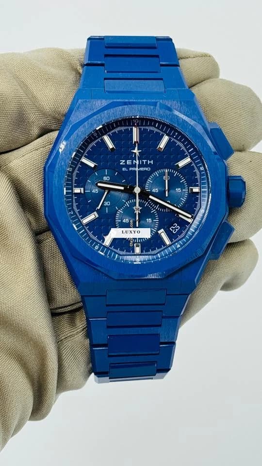 Zenith Skyline Chronograph 160th Anniversary Edition Defy with card & box - Thumbnail 3