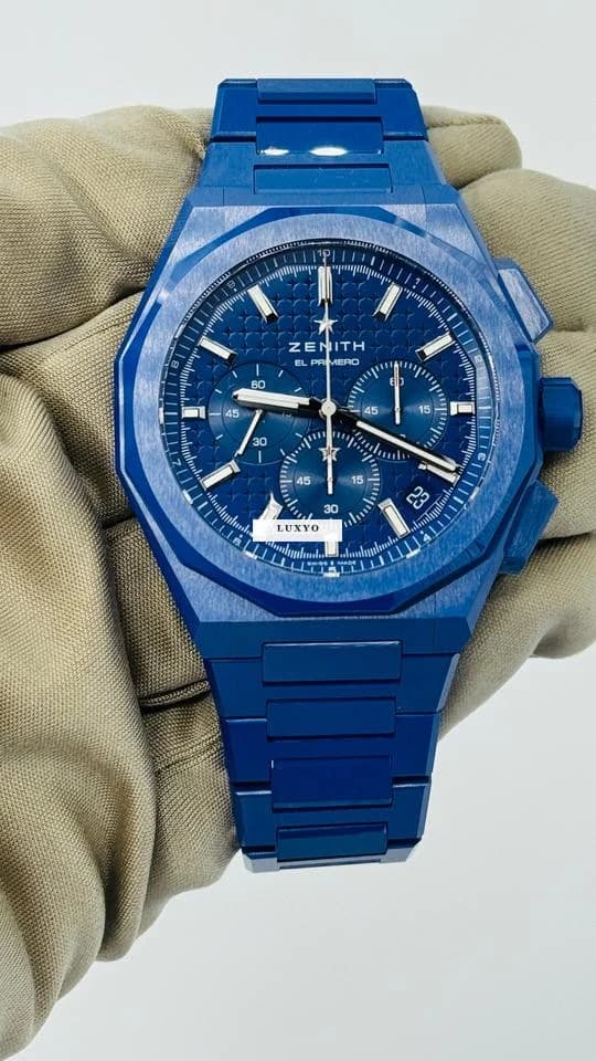 Zenith Skyline Chronograph 160th Anniversary Edition Defy with card & box - Thumbnail 4