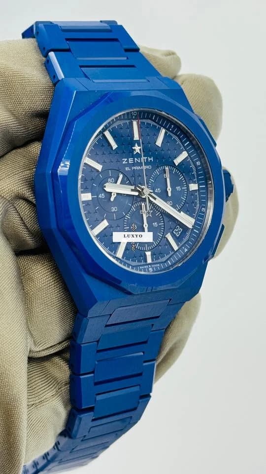 Zenith Skyline Chronograph 160th Anniversary Edition Defy with card & box - Thumbnail 5